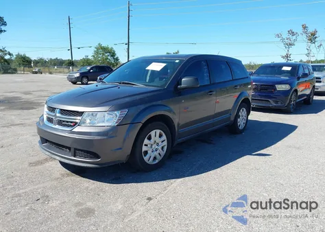 2014 Dodge Journey American Value Pkg from USA, damaged, VIN 3C4PDCAB1ET194276